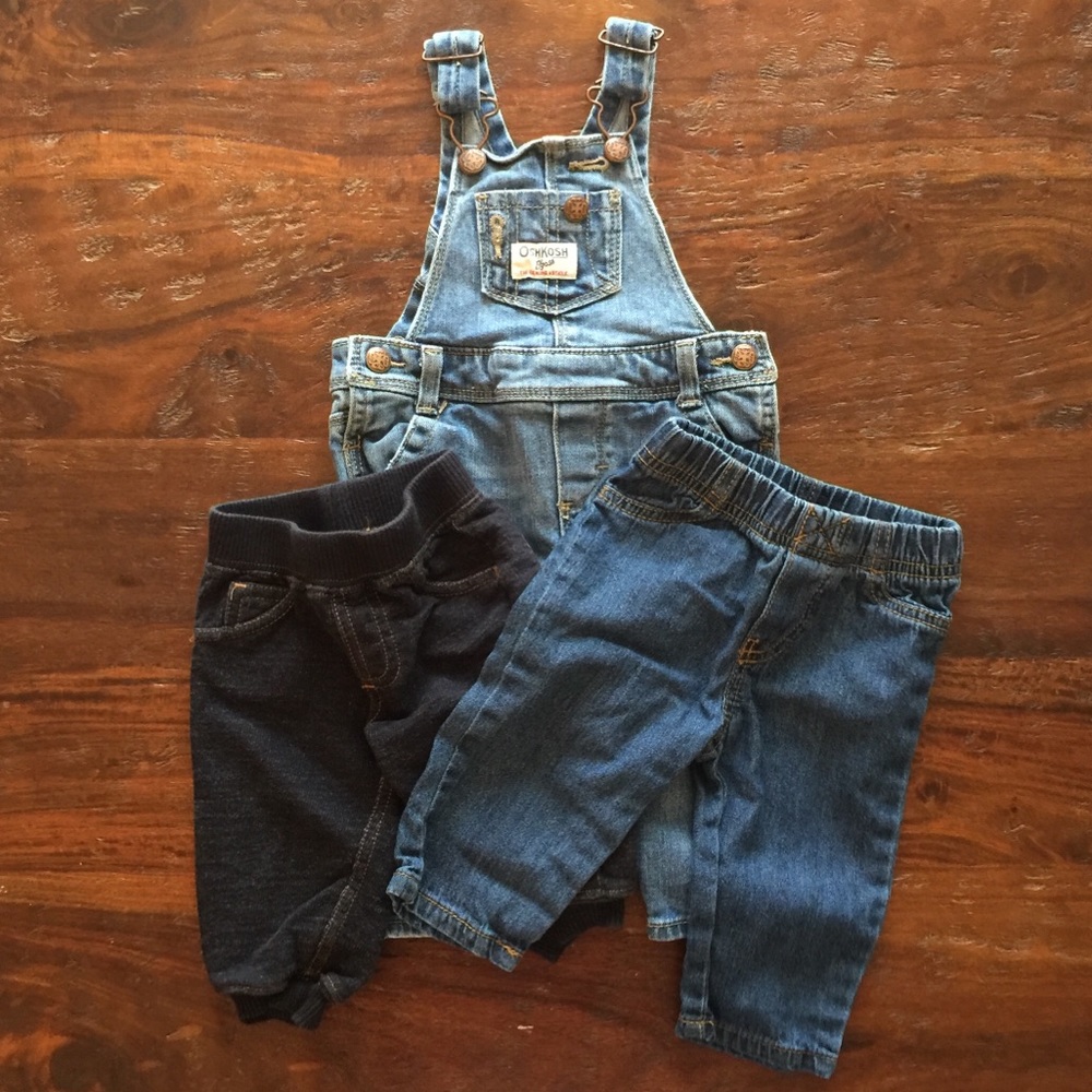 6 M Baby Boy Carter’s/OshKosh Denim Bundle
